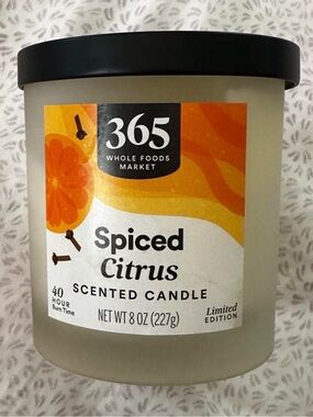 Spiced Citrus Scented Candle